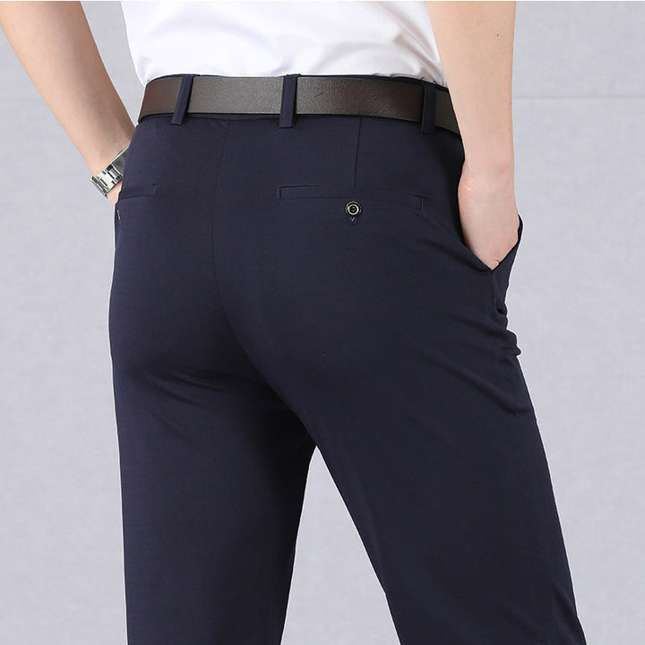 Men’s Comfortable Stretch Trousers with Flexible Fit and Breathable Fabric