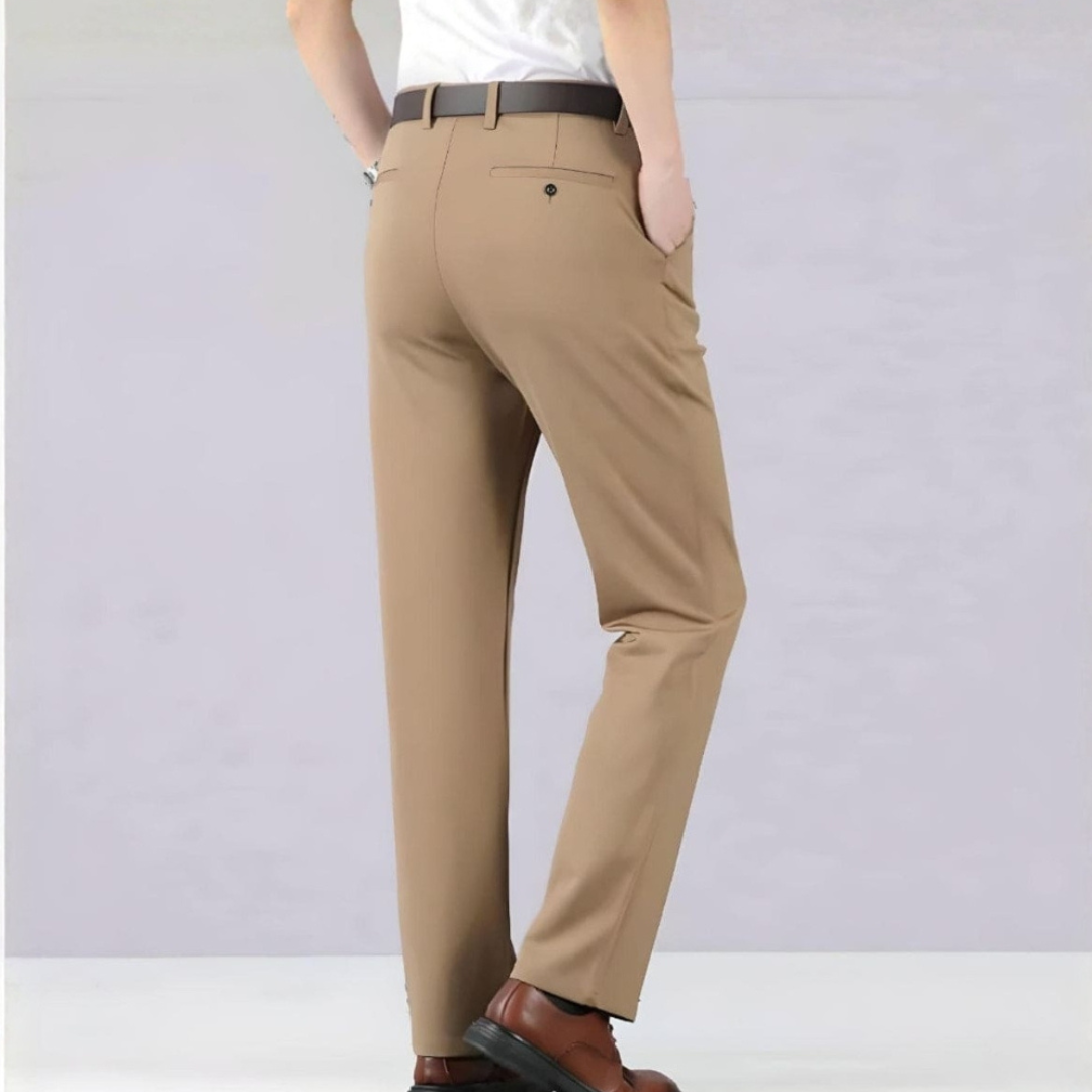Men’s Comfortable Stretch Trousers with Flexible Fit and Breathable Fabric