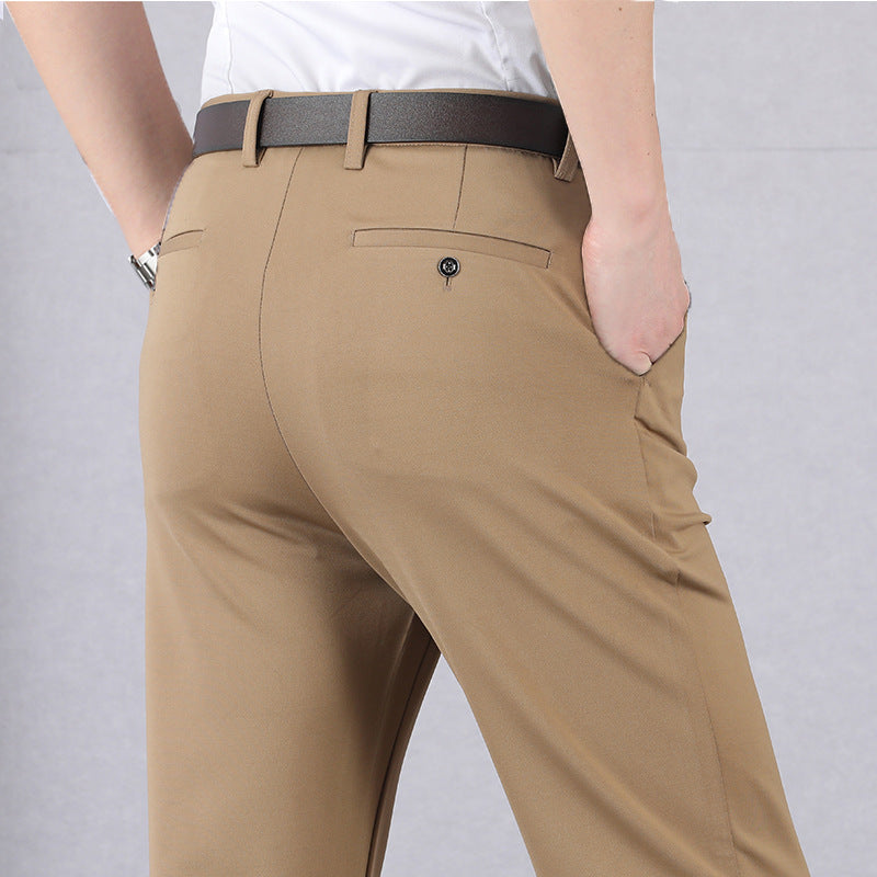 Men’s Comfortable Stretch Trousers with Flexible Fit and Breathable Fabric