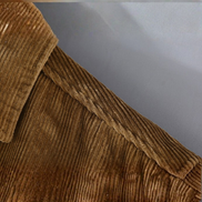 Men’s Corduroy Button Up Jacket with Sherpa Lining