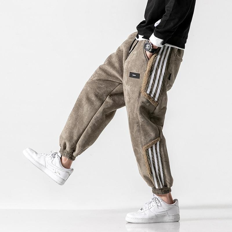 Men’s Cozy Fleece-Lined Joggers – Stylish Comfortable Urban Sweatpants