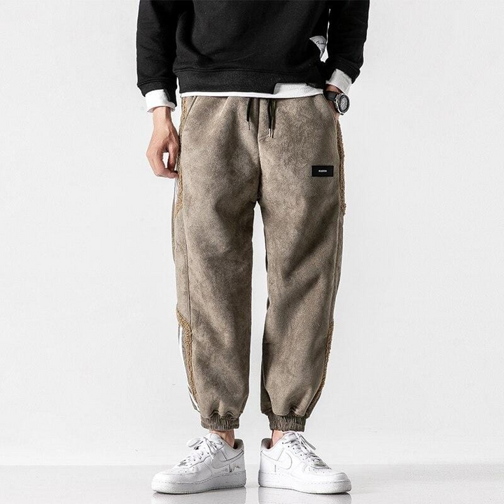 Men’s Cozy Fleece-Lined Joggers – Stylish Comfortable Urban Sweatpants