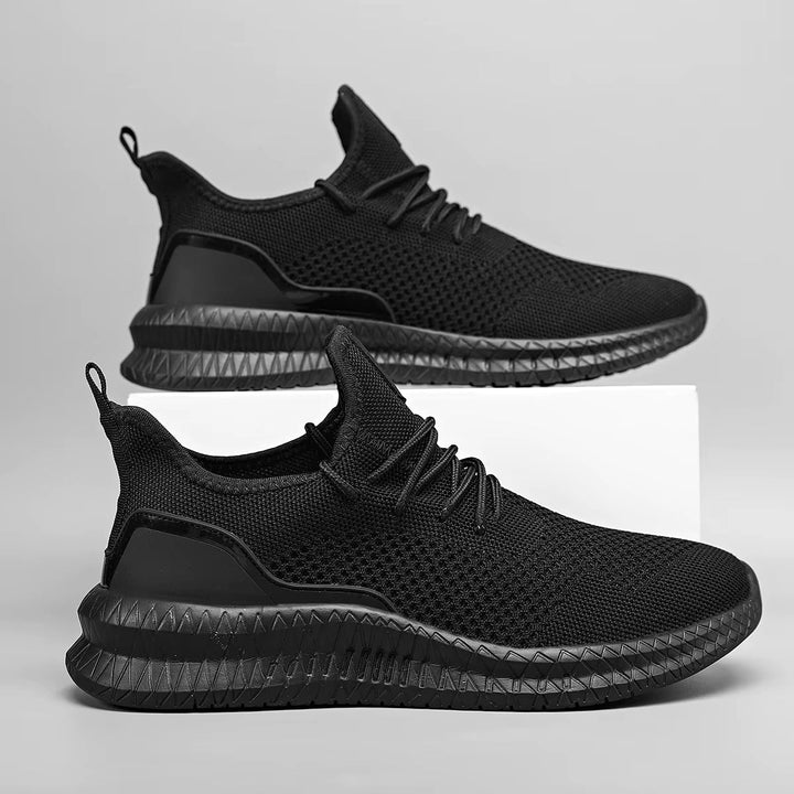 Men's Lightweight Adaptive Sneakers – Breathable Mesh Summer Shoes with Orthopedic Arch Support