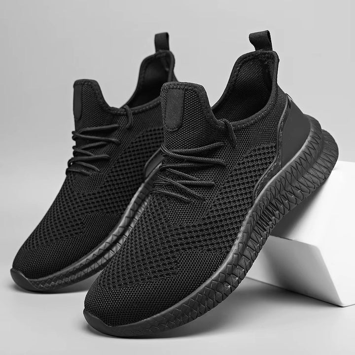 Men's Lightweight Adaptive Sneakers – Breathable Mesh Summer Shoes with Orthopedic Arch Support