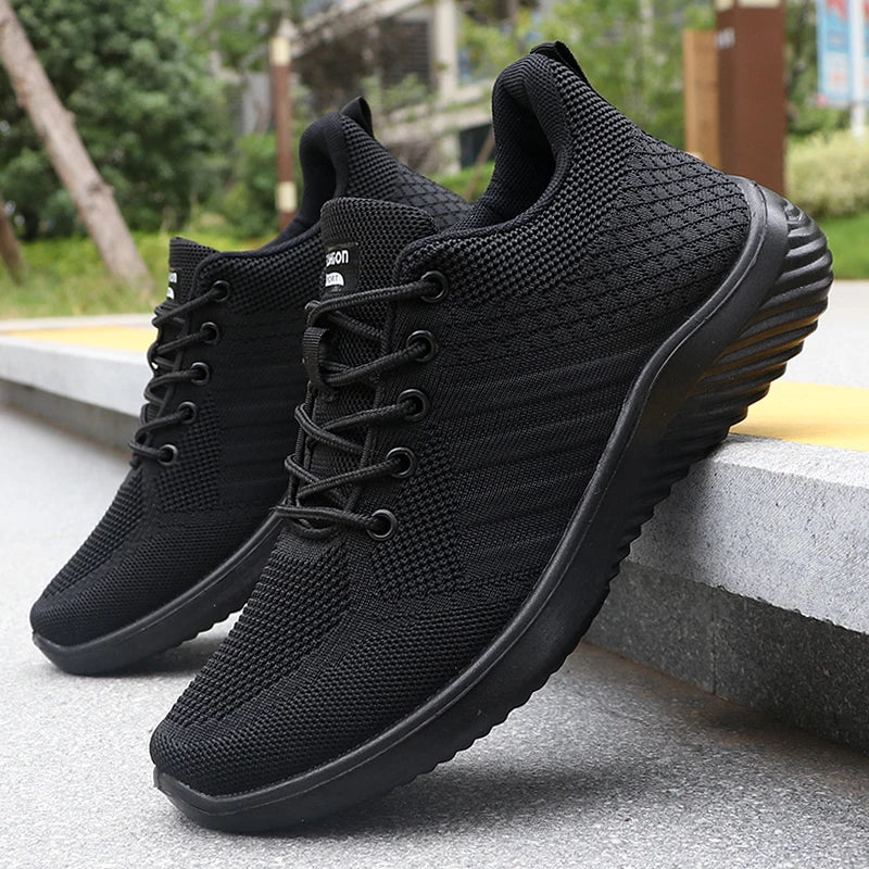 Men's Lightweight Casual Sneakers – Breathable Summer Orthopedic Shoes with Non-Slip Arch Support