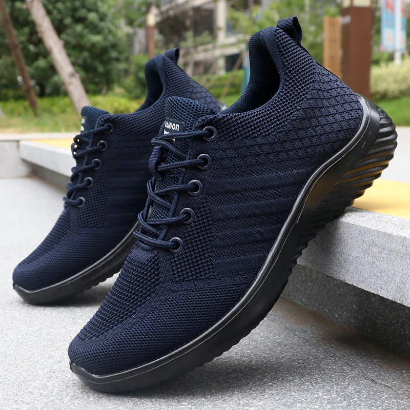 Men's Lightweight Casual Sneakers – Breathable Summer Orthopedic Shoes with Non-Slip Arch Support