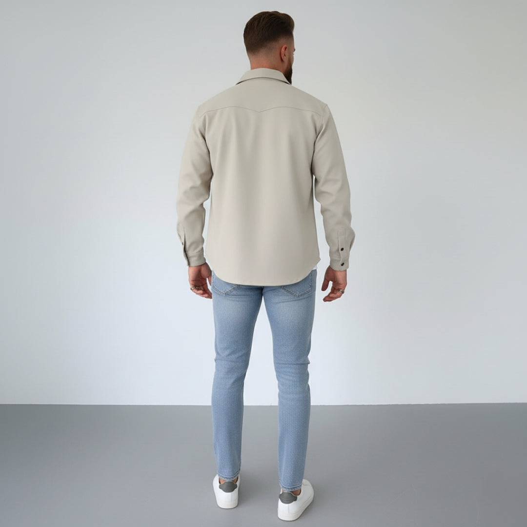 Men’s Lightweight Cotton Jacket for Layering