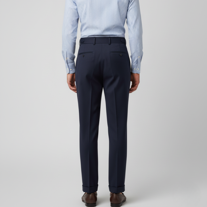 Men’s Old Money Gurkha Trousers with Tapered Fit