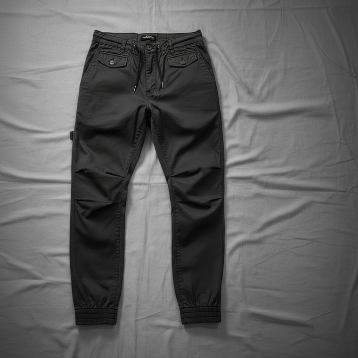 Men’s Stretch Utility Cargo Pants with Tapered Fit