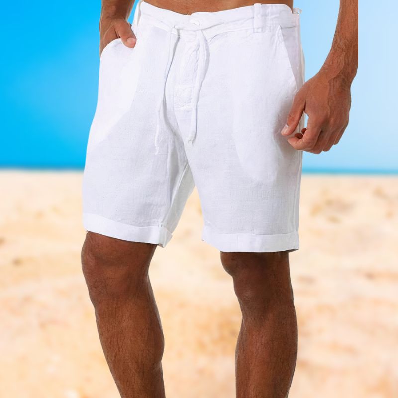 Men’s Summer Linen Shorts – Breathable, Stylish, Relaxed Fit