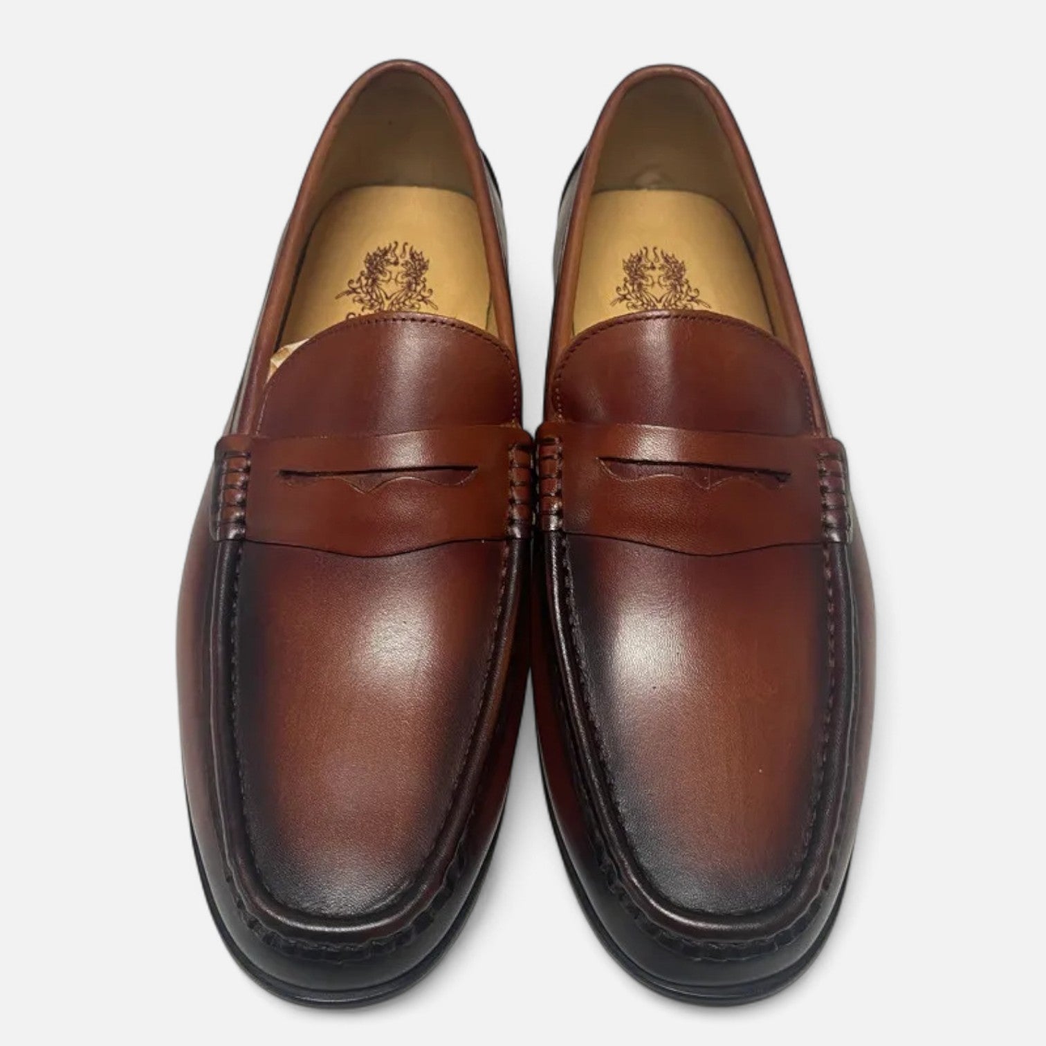 Men's Classic Black Penny Loafers – Timeless Leather Slip-On Style for Formal Occasions 4