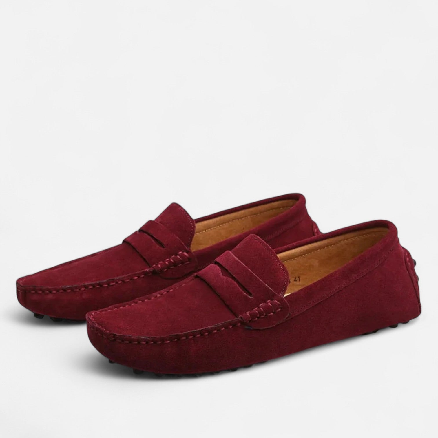 Men’s Classic Brown Loafers – Elegant Slip-On Design with Genuine Leather Comfort 3