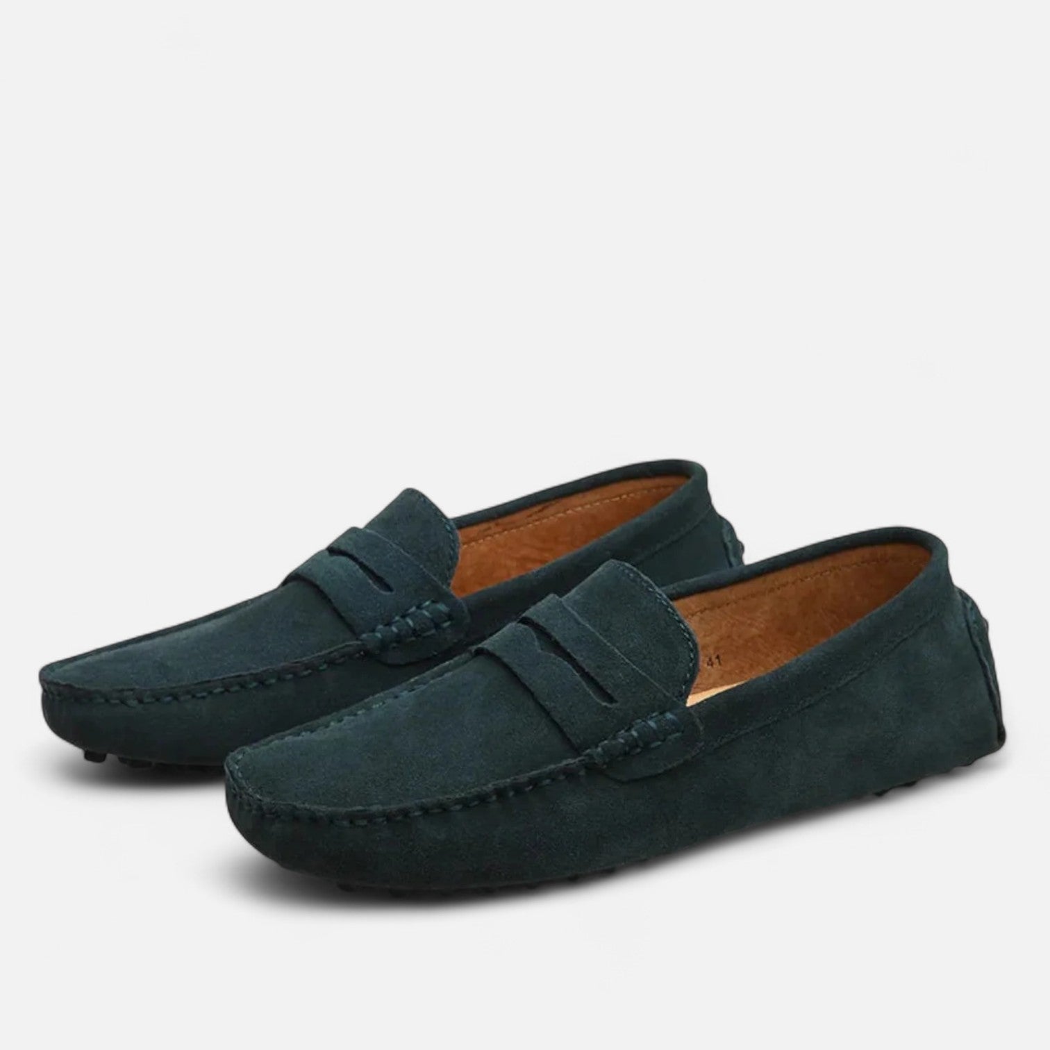 Men’s Classic Brown Loafers – Elegant Slip-On Design with Genuine Leather Comfort 4