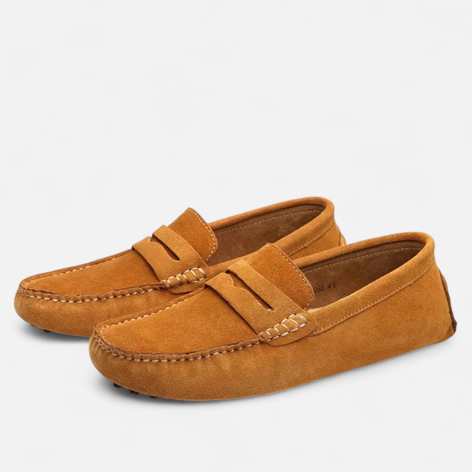 Men’s Classic Brown Loafers – Elegant Slip-On Design with Genuine Leather Comfort 7