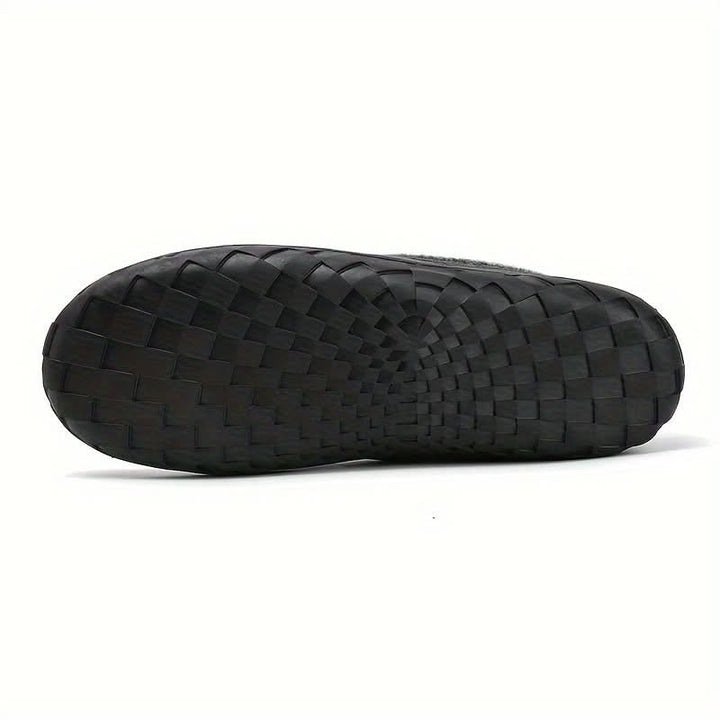 Men's Cozy Slip-On Loafers – Warm Synthetic Wool for Home Comfort 7