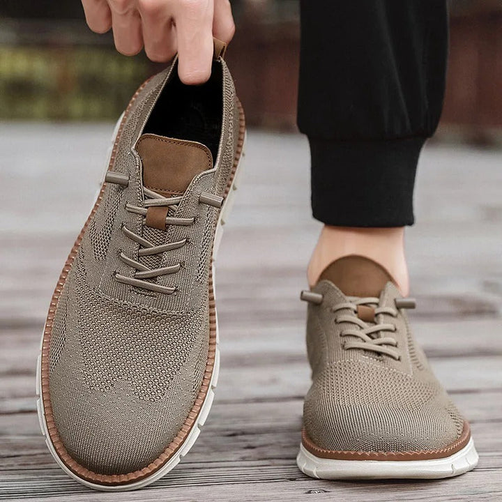 Men's Lightweight Knit Sneakers with Breathable Upper and Flexible Sole 2