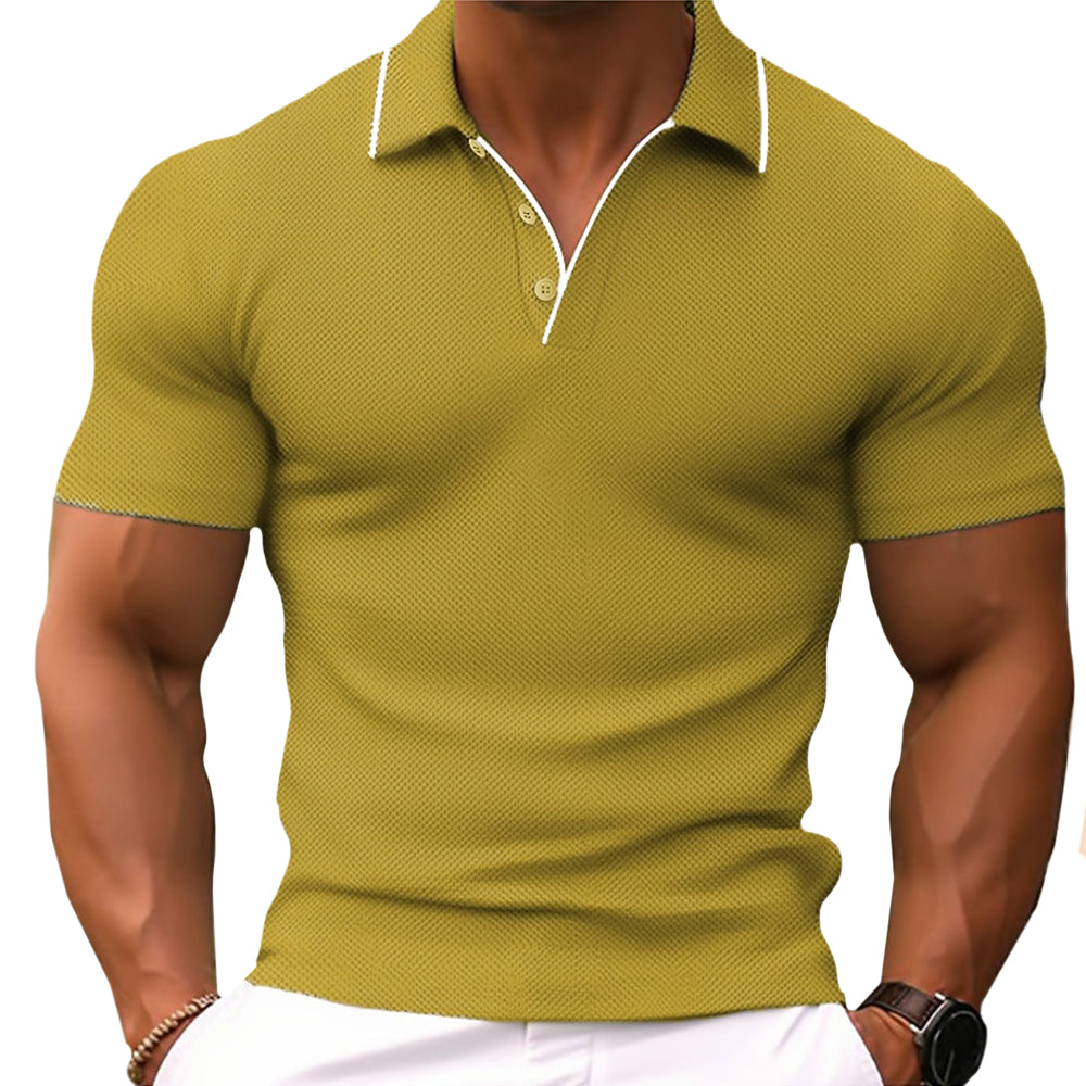 Men’s Slim Fit Polo Shirt – Stylish Tailored Design with Classic Collar 3