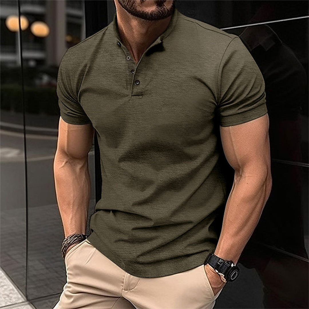 Men's Stylish Polo Shirt with Classic Collar and Comfortable Fit 2