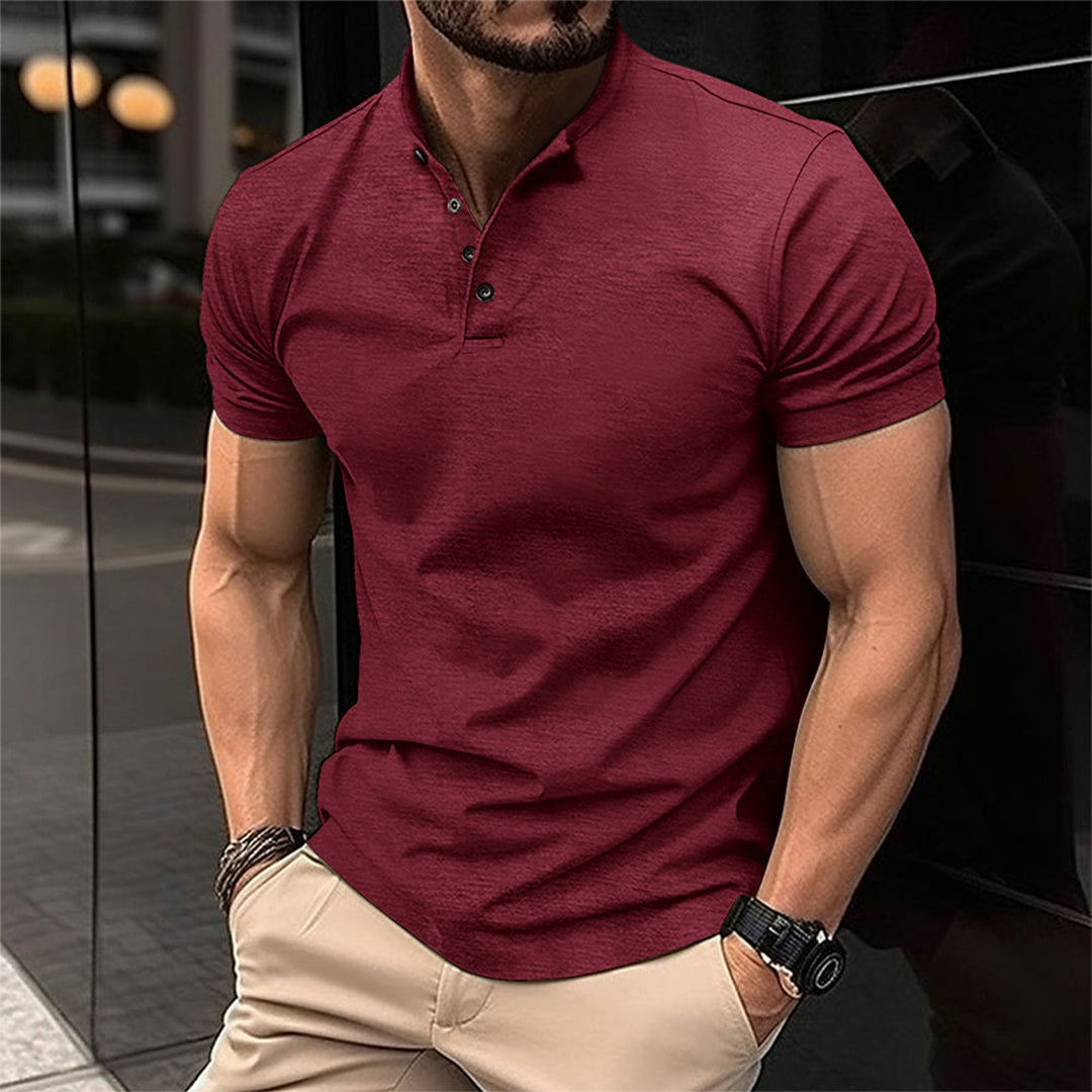 Men's Stylish Polo Shirt with Classic Collar and Comfortable Fit 4
