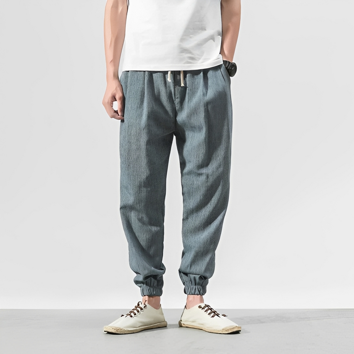 Men’s Summer Casual Pants with Breathable Fabric and Relaxed Fit 3