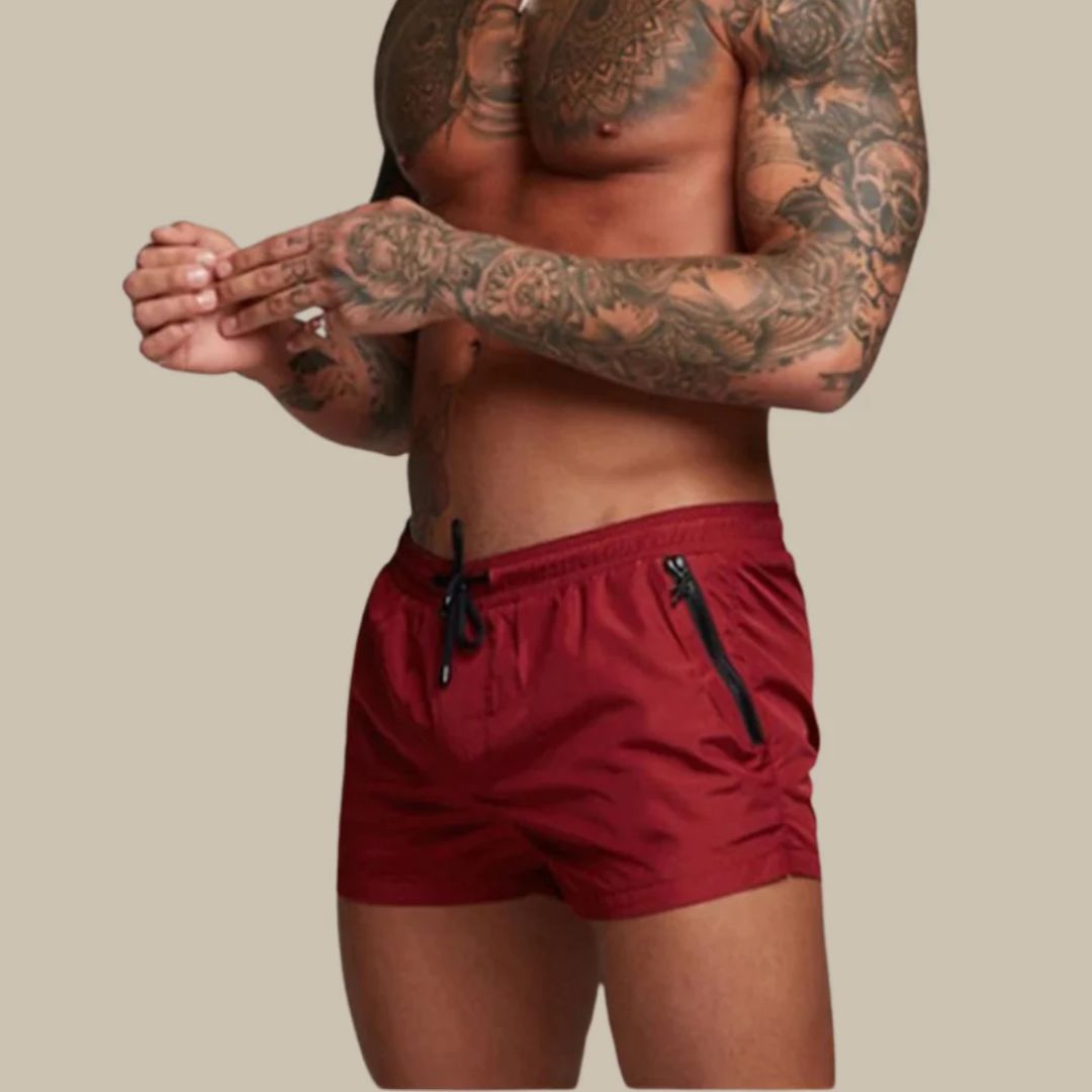 Men’s Summer Swim Trunks – Quick Drying, Stylish Design, Classic Fit 0