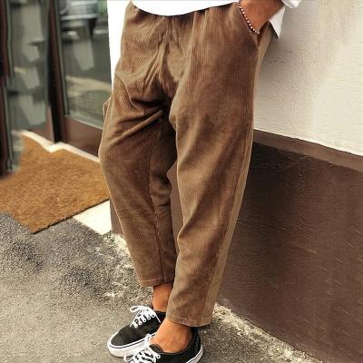 Men's Vintage Corduroy Pants – Unique Baggy Fit with Comfortable Style 0