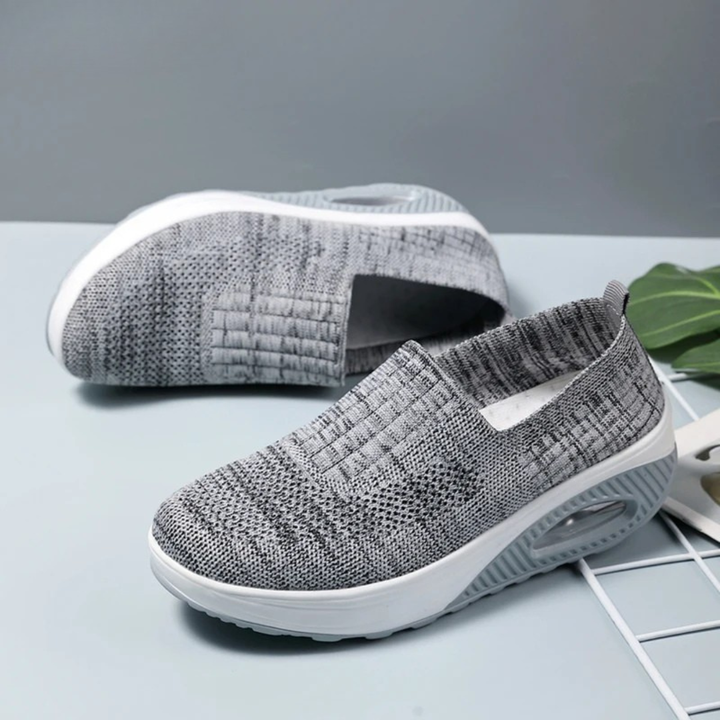 Summer Orthopedic Foot Pain Sneakers – Women’s Breathable Non-Slip Walking Shoes