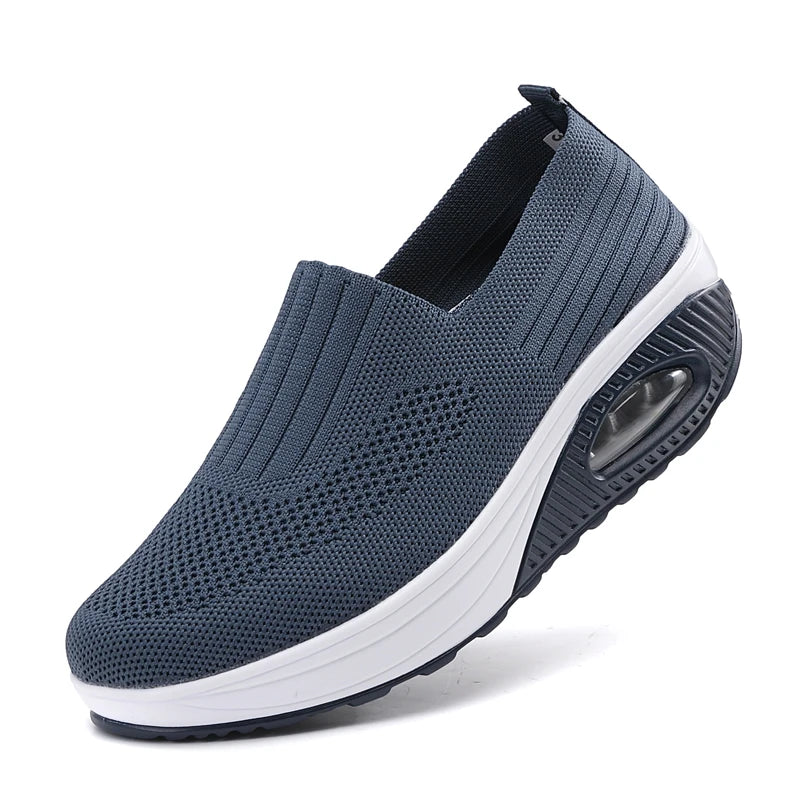 Summer Orthopedic Foot Pain Sneakers – Women’s Breathable Non-Slip Walking Shoes