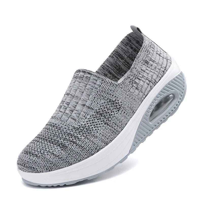 Summer Orthopedic Foot Pain Sneakers – Women’s Breathable Non-Slip Walking Shoes
