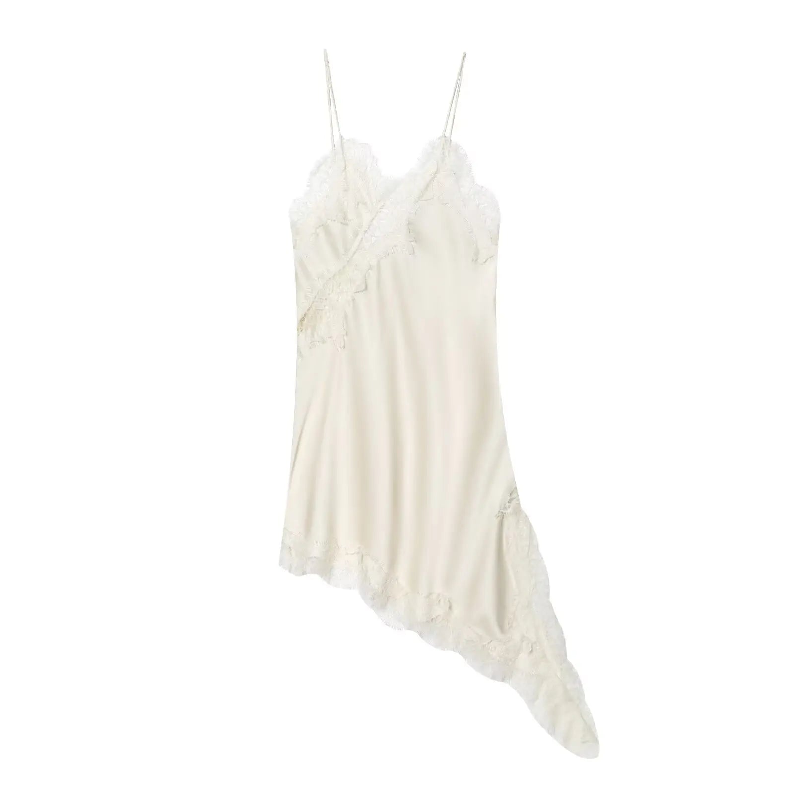 Summer Party Dress | Summer – Elegant Backless Asymmetric A-Line Sling Design