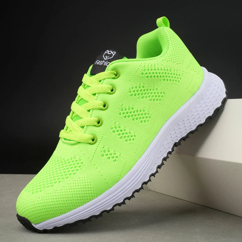 Women's Arch Support Trainers – Summer Orthopedic Non-Slip Casual Lace-Up Style