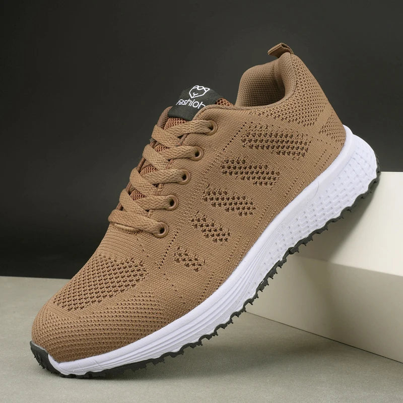 Women's Arch Support Trainers – Summer Orthopedic Non-Slip Casual Lace-Up Style