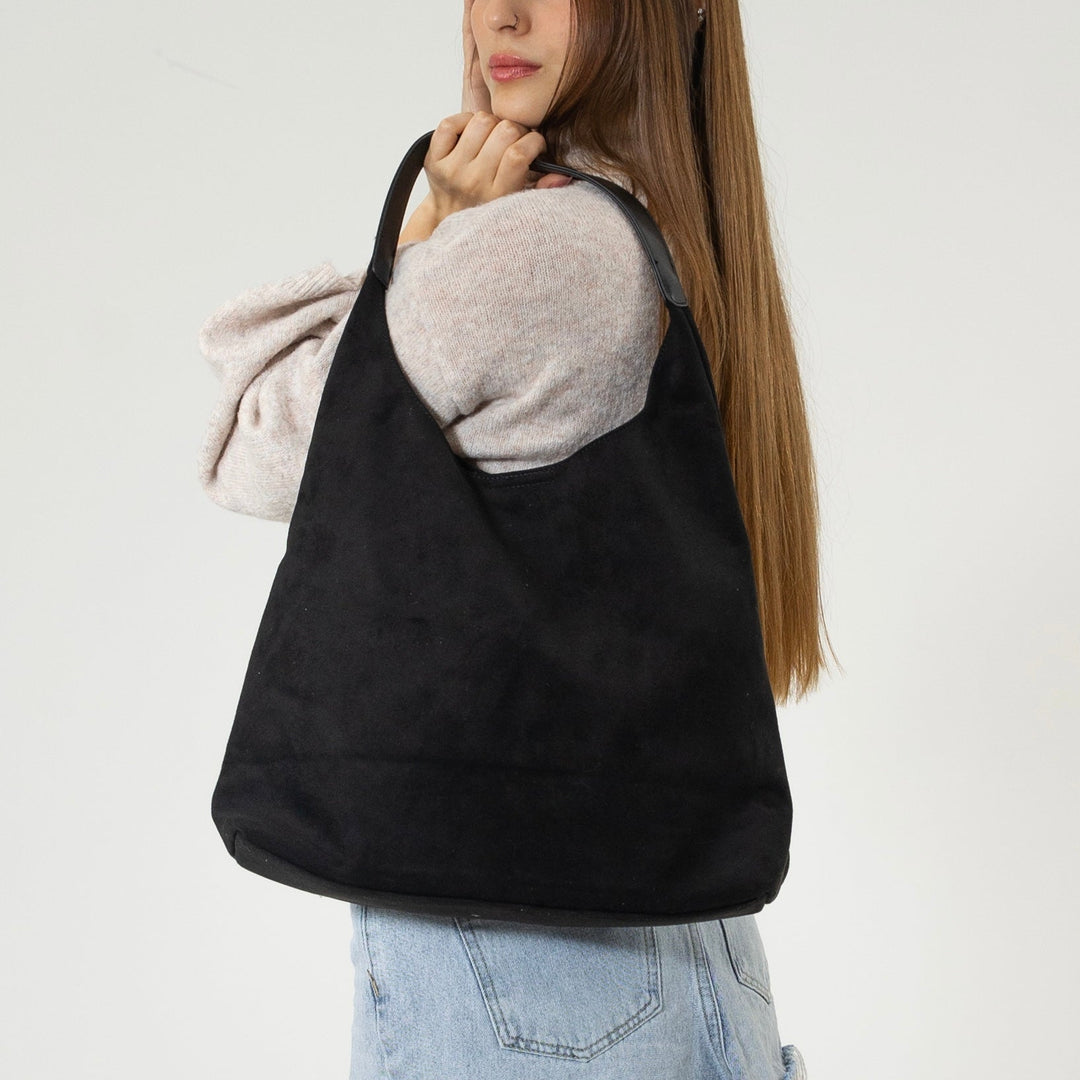 Women’s Eco-Friendly Fabric Hobo Shoulder Bag – Minimalist Everyday Style