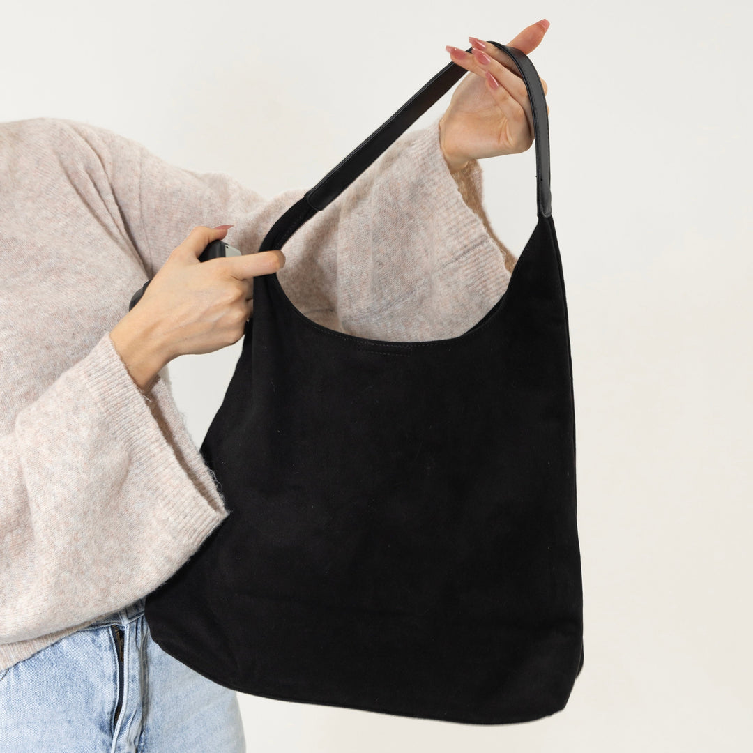 Women’s Eco-Friendly Fabric Hobo Shoulder Bag – Minimalist Everyday Style