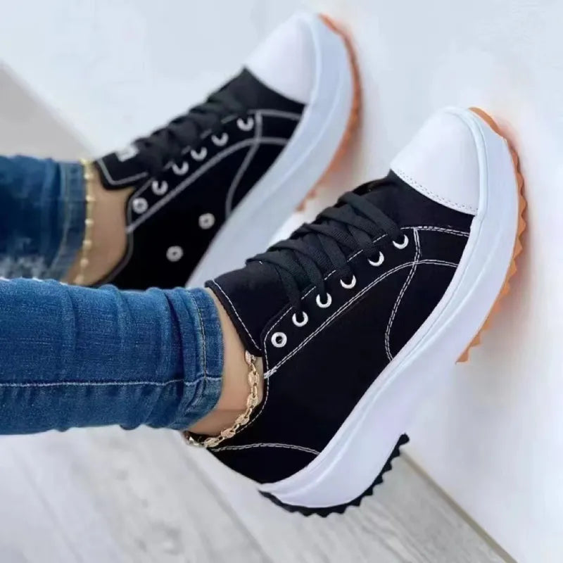 Women's Orthopedic Sneakers – Arch Support Summer Platform Canvas