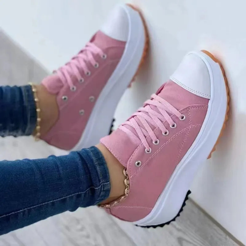 Women's Orthopedic Sneakers – Arch Support Summer Platform Canvas