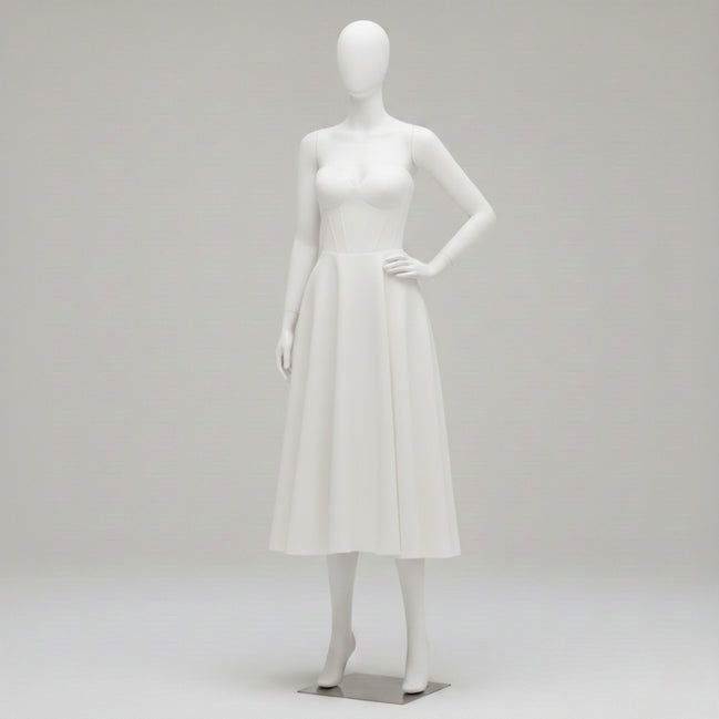 Women’s Strapless Sweetheart Maxi Dress Sculpted Bodice Elegant A-Line Party Gown