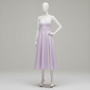 Women’s Strapless Sweetheart Maxi Dress Sculpted Bodice Elegant A-Line Party Gown